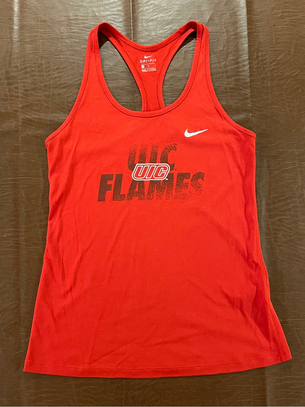 Nike UIC University of Illinois Chicago Women’s Razorback Tank Top - Size Medium